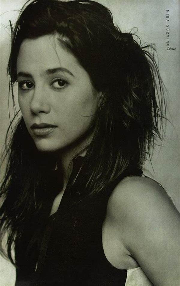 Mira Sorvino: a Glimpse into Her Young Pictures
