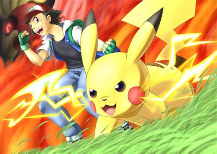 Pikachu in a battle